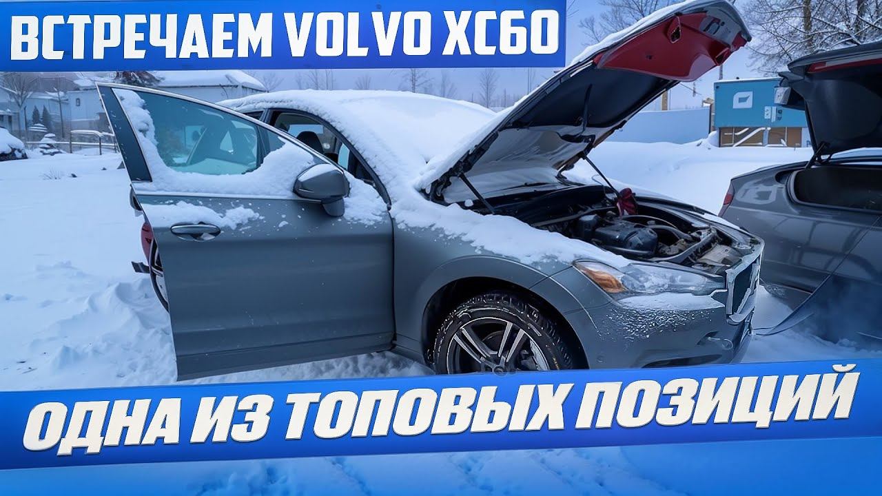 Встречаем Volvo XC60 в Челябинске. Вольво хс60 одна из топовых позиций для привоза авто из США
