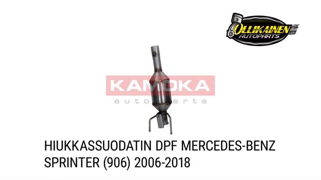 Hiukkassuodatin DPF Mercedes-Benz Sprinter (906) 2006-2018