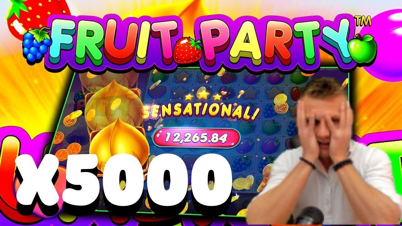 РЕКОРД В КАЗИНО! FRUIT PARTY MAX WIN!