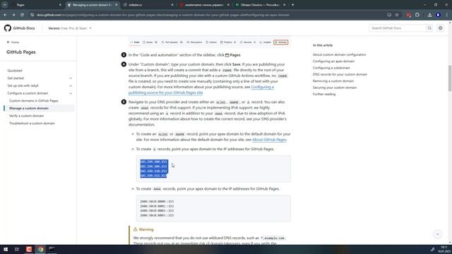 Пошаговое руководство как купить домен и привязать к GitHub Pages для бесплатного хостинга сайта.