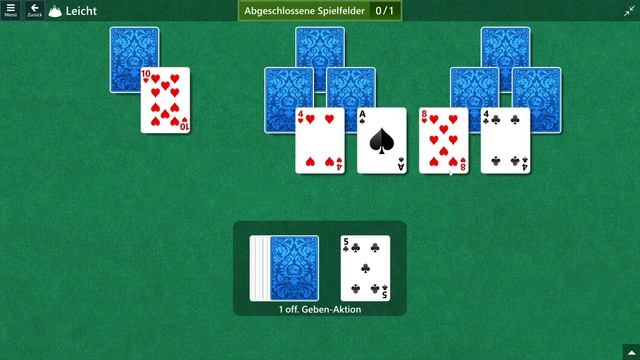 TriPeaks Mini - Easy #2 | Nov 16, 2021 | Goal: Clear 1 board in 2 deals