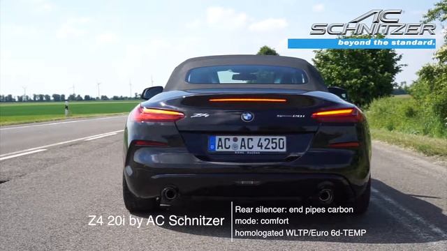 AC Schnitzer - BMW Z4 20i Sound Check; Comfort Mode