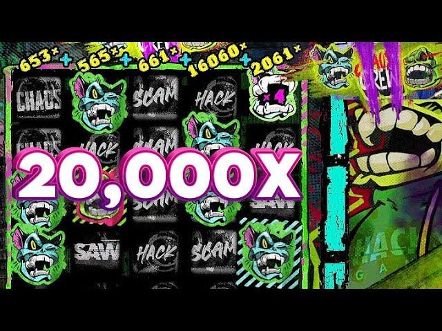 CHAOS CREW 2 МАКСИМАЛЬНЫЙ ВЫИГРЫШ В КАЗИНО! ЗАНОС Х20000