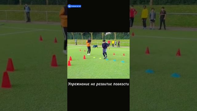 Упражнение на развитие ловкости / Exercise to develop dexterity