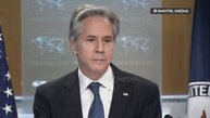 Преступник, почему ты не в Гааге"
Журналист прервал одно из последних публичных выступлений Блинкен