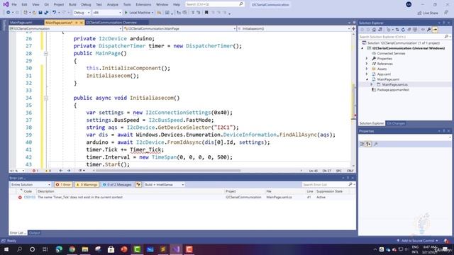 58 - Windows IoT C Backend Coding