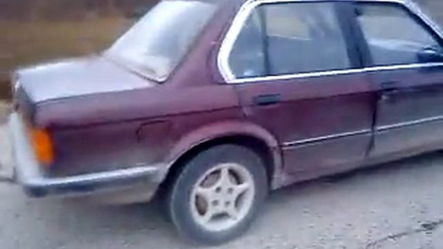 BMW e30 318i M10 75kw burnout