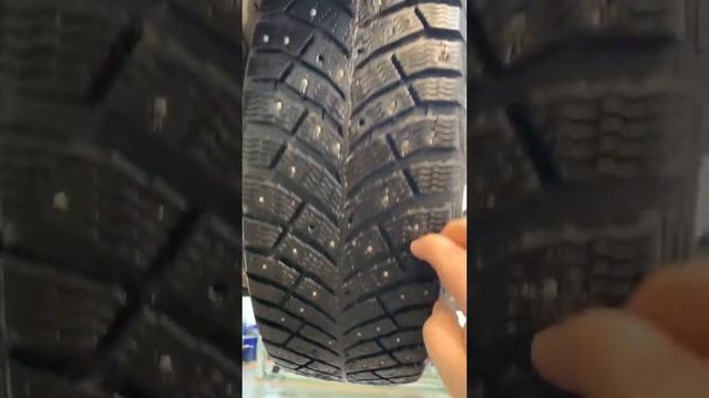 Michelin xice north 4, минус 29 шипов за пол сезона