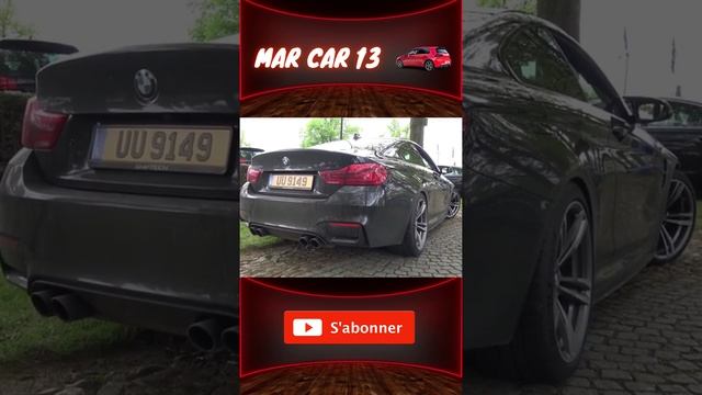 BMW M4 F82 brutal exhaust