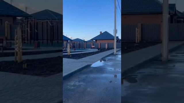 Как сейчас выглядит коттеджный поселок Краснодар: КП "Вишня" #коттеджныйпоселоккраснодар