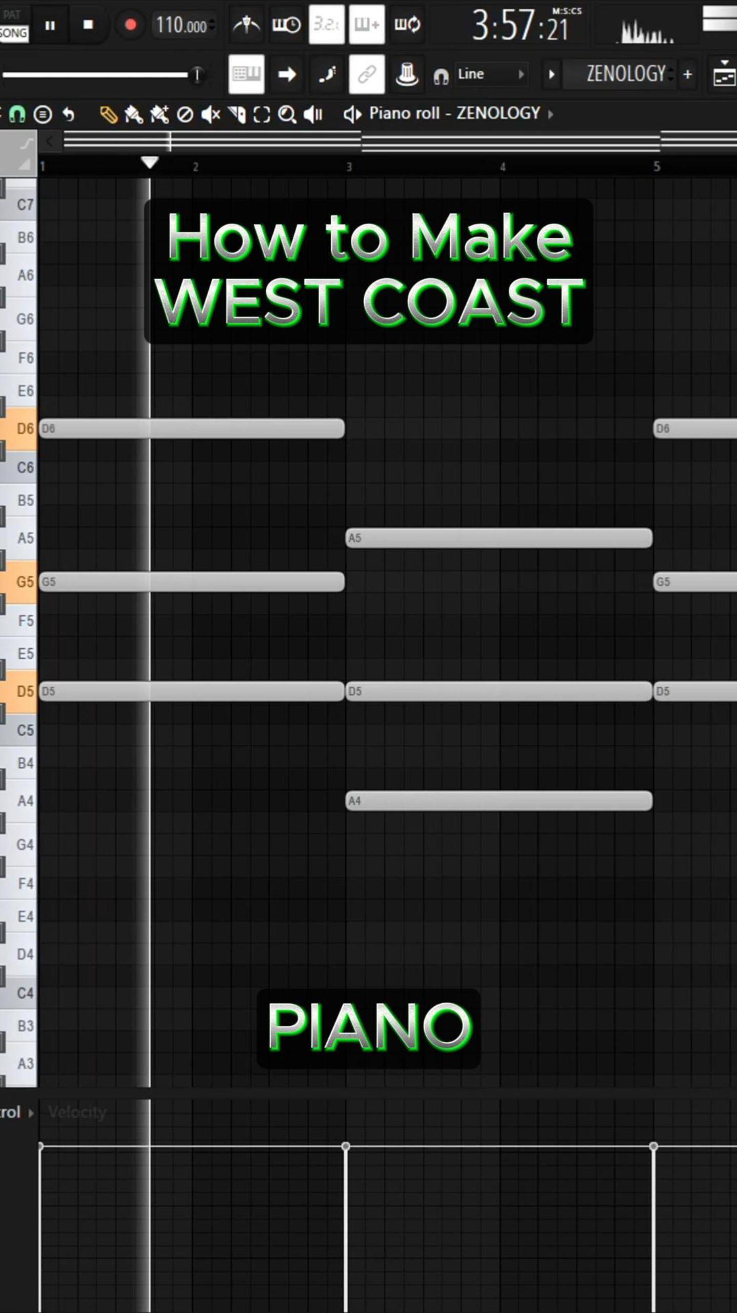 How To Make WEST COAST Type Beat in FL Studio #producer #flstudio #westcoast #tutorial #beat #coast