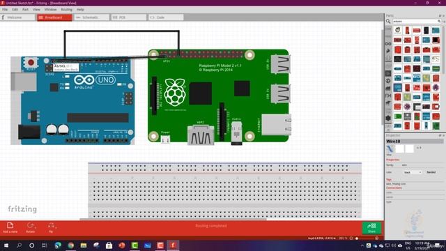 55 - I2C Circuit Connection