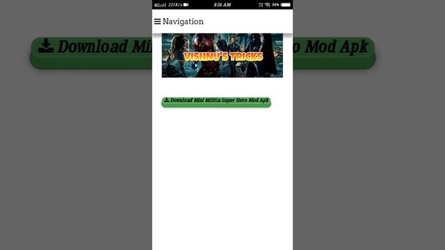 How to download mini militia new hack by vishnu