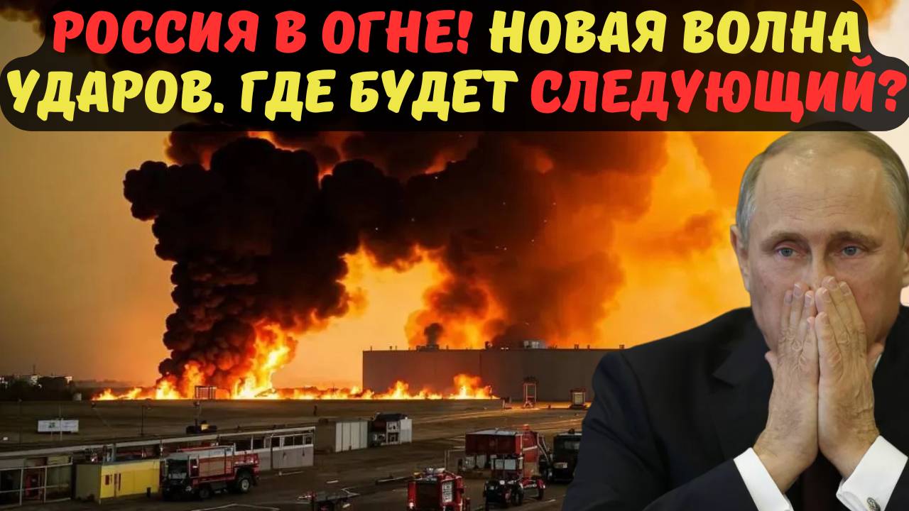 РОССИЯ В ОГНЕ! НОВАЯ ВОЛНА УДАРОВ. ГДЕ БУДЕТ СЛЕДУЮЩИЙ?