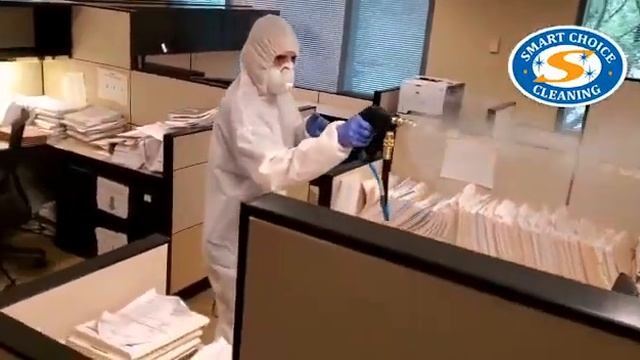 Smart Choice Cleaning Office Disinfecting Video 2