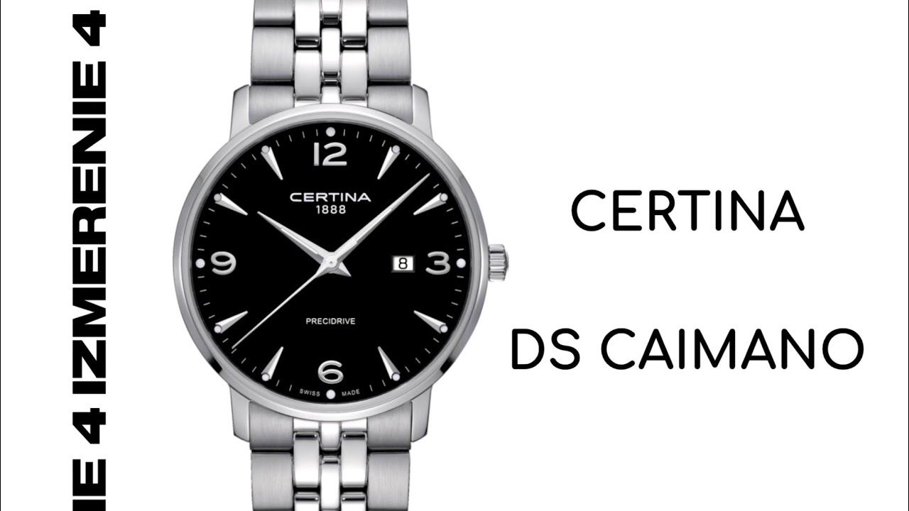 Обзор 4 Измерение CERTINA DS CAIMANO C035.410.11.057.00