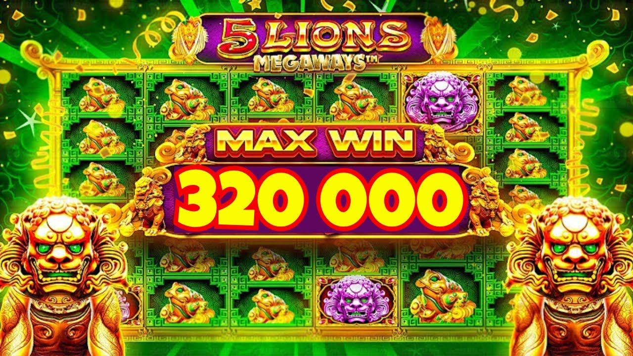 МАКСИМАЛЬНЫЙ ВЫИГРЫШ В 5 LIONS MEGAWAYS! ЗАНОС Х5000! ЗАНОСЫ НЕДЕЛИ