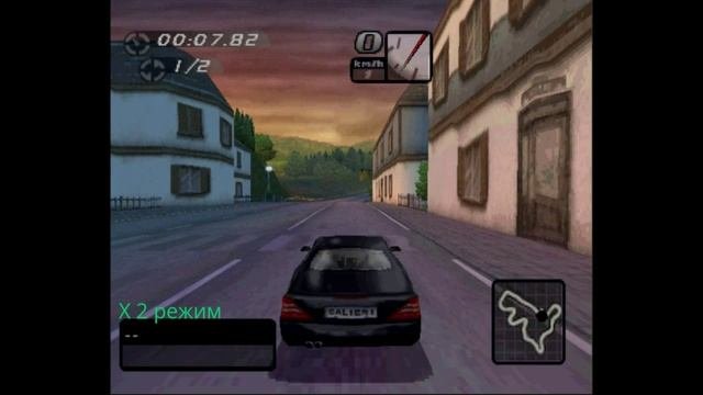 NFS:High Stakes Сравниваем графику ! Native PS1 VS X2 (Salieri s Gaming Bar / Игровой Бар Сальери)