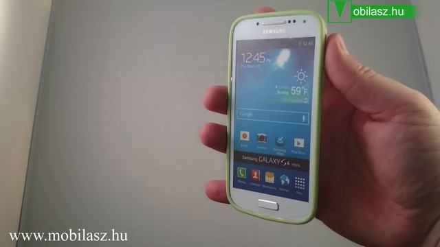 35818: Szilikon védő keret - BUMPER - ZÖLD - SAMSUNG GT-I9190/I9192/I9195 Galaxy S IV. mini