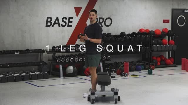 1 LEG SQUAT BENCH/ Присед на 1 ноге на скамью