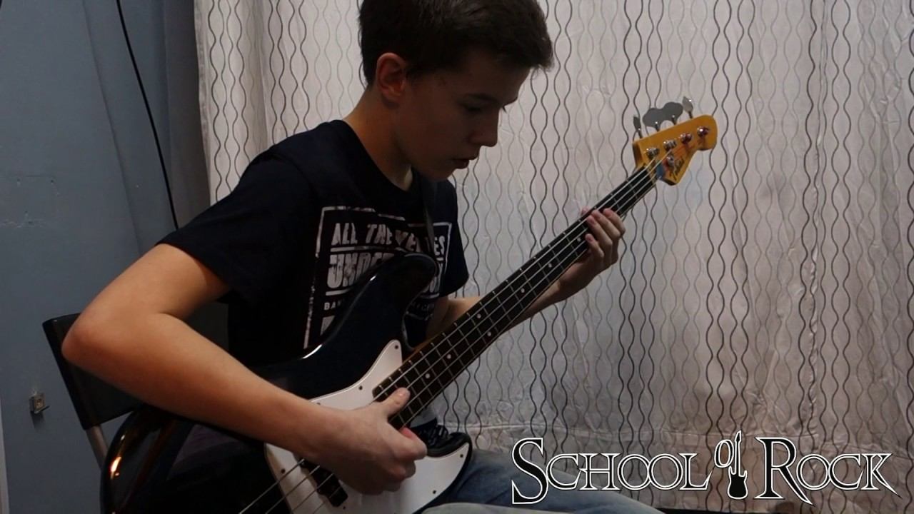 Без купюр,уроки бас-гитары как они есть.Школа Рока "School Of Rock" Москва