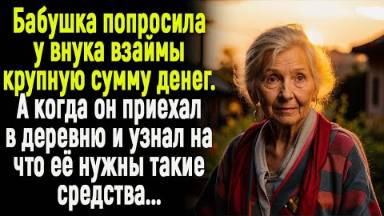 Бабушка попросила у внука крупную сумму денег. А когда он приехал в деревню и узнал...