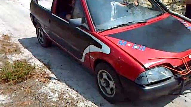 Citroen ax gt cross car