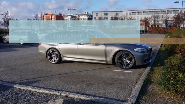 BMW 525d F11 20"