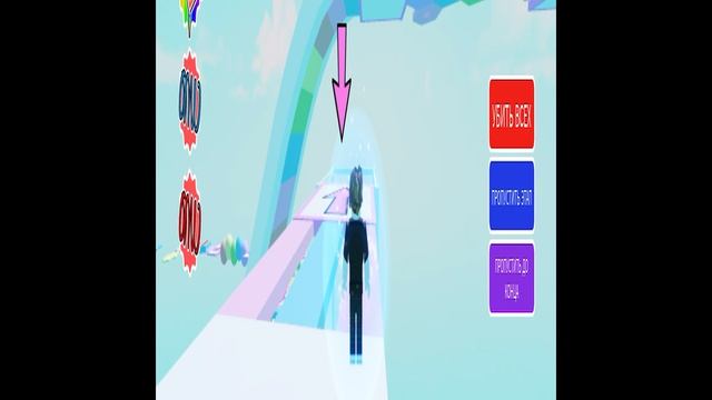 Roblox. Расслабляющее обби 1