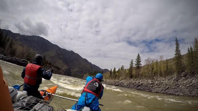 Сплав по Катуни, май 2019, серия 2