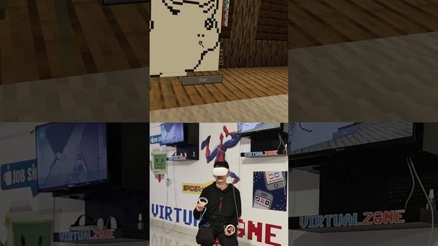 -VR Pixel Art 370 #vr #minecraft #minecraft_pixelart