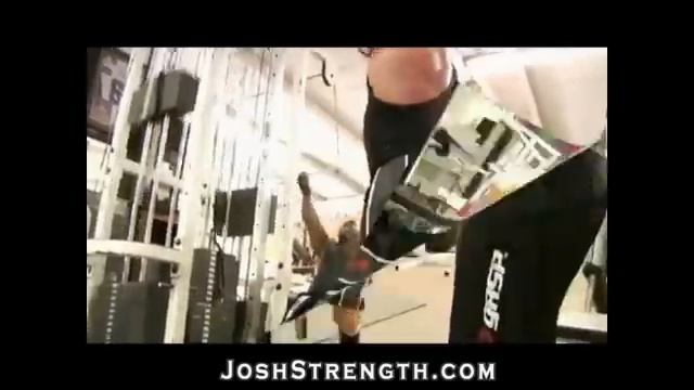 Branch Warren, Straight Arm Pulldown, Wide Grip Lat Pulldown, Seated Row, Tri Set