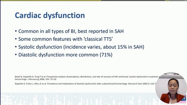 Cardiovascr dysfunction and haemodyn monitoring in TBI patients Michelle Chew (ESICM 2023)