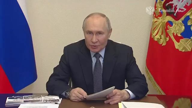 Владимир Путин. 2025 год  Защитника Отечества. Забота о ветеранах.