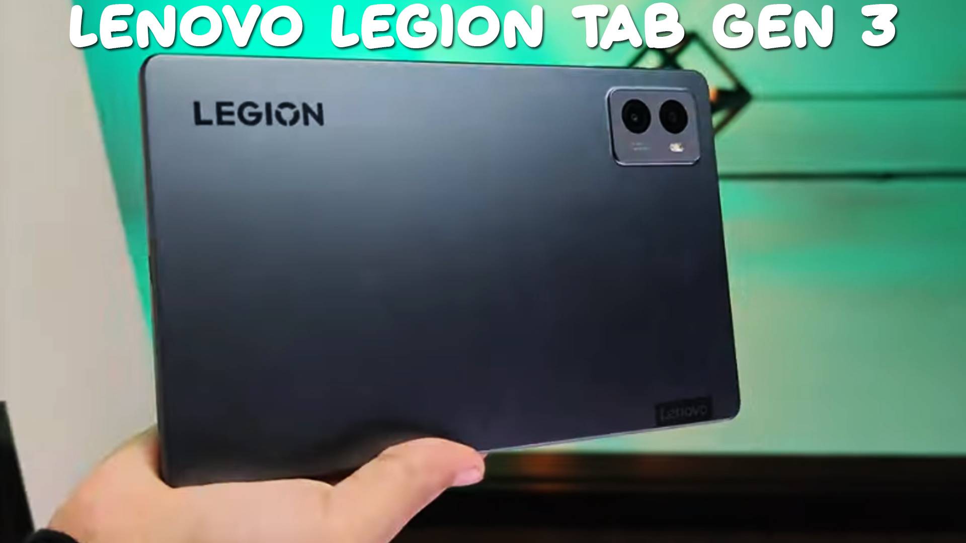 Lenovo Legion Tab Gen 3 первый обзор на русском