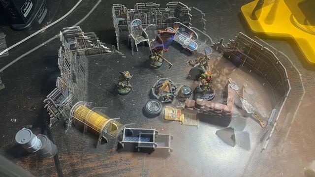 Astartes vs Kroot, mini battle report.