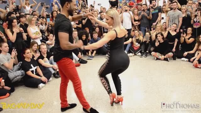 Ronald y Alba Salvaje ver 3 Бачата Bachata Sensual LadyStyle Footwork MenStyle лучшее