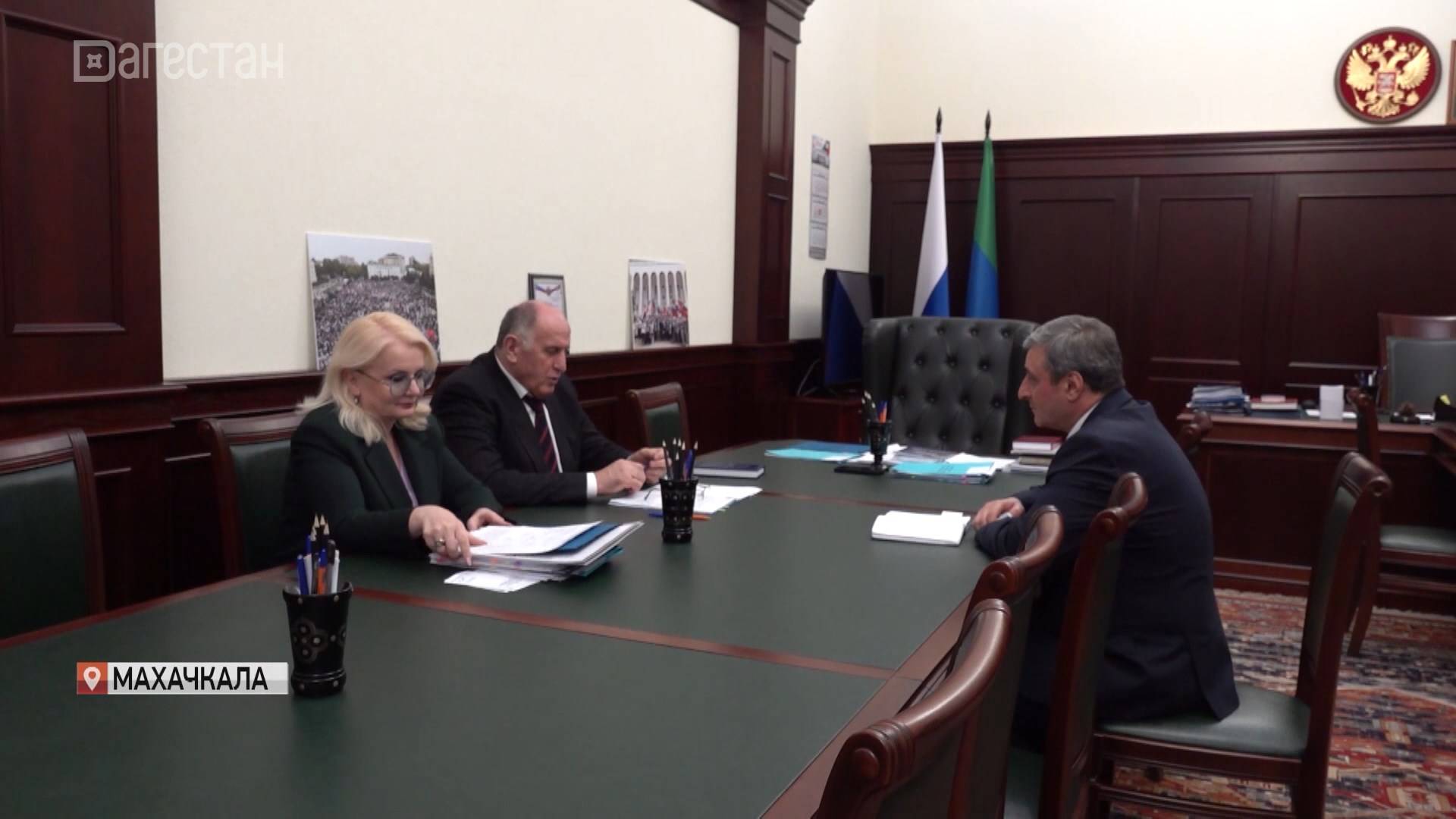 Премьер-министр региона встретился с новым представителем Дагестана в Азербайджане