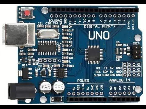 Распаковка Arduino UNO R3