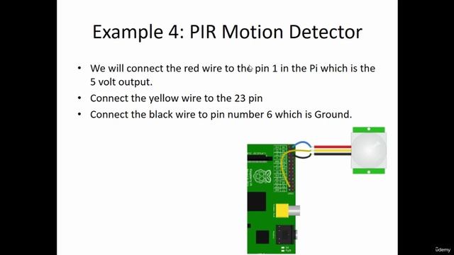 244 - Example Four PIR Motion Detector