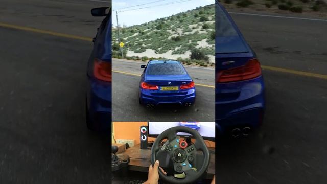 BMW M5 F90  Steering Wheel + Shifter GamePlay Part 1