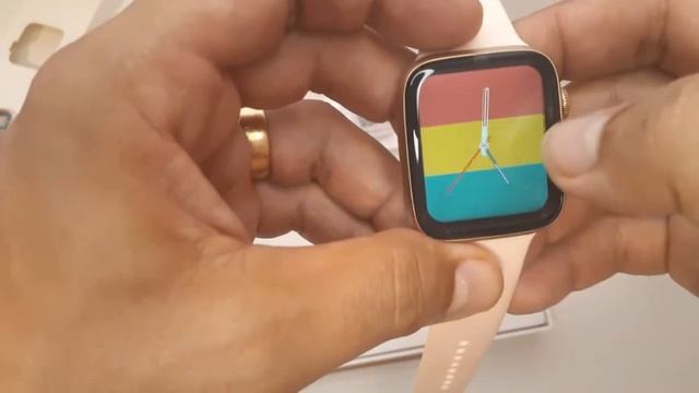 Smartwatch DT100+ Série 6 com cara de Série 7