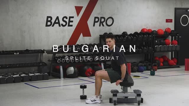 BULGARIAN SPLITE SQUAT 1DB IL/ Болгарский Сплит присед с 1 Гантелью в одноименной руке