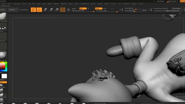 Леопольд для 3д печати  ZBrush STL