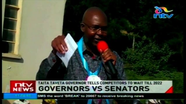 Taita Taveta governor tells competitors ro wait until 2022