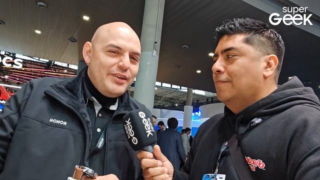 SuperGeek en MWC 24: Las exclusivas de HONOR junto a David Moheno