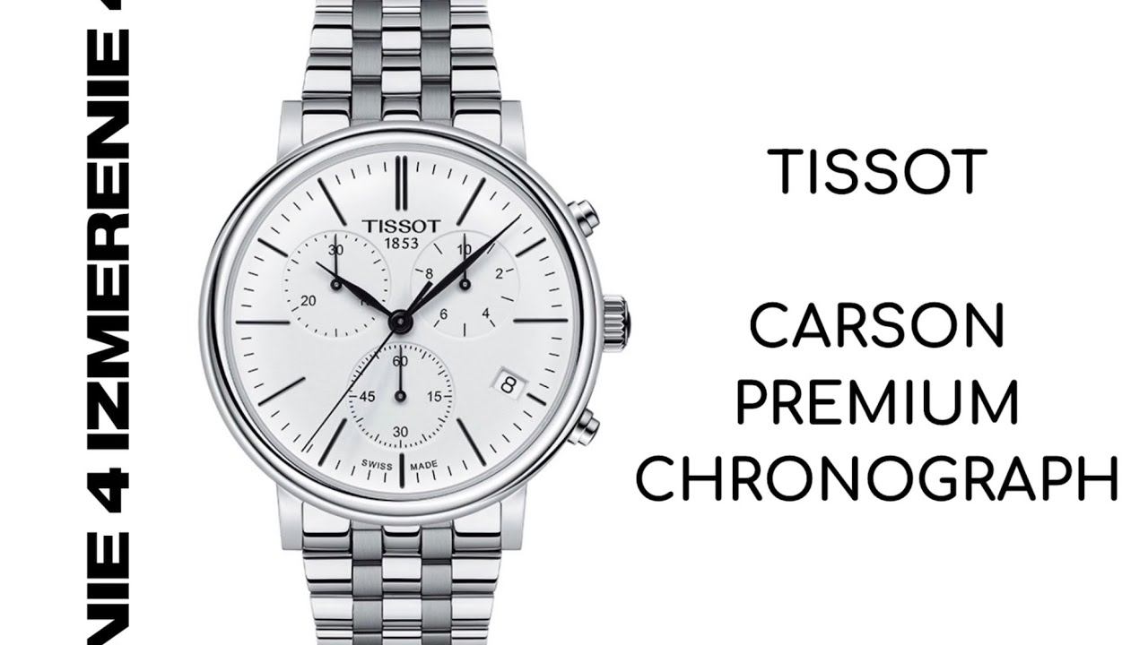 Обзор 4 Измерение TISSOT CARSON PREMIUM CHRONOGRAPH T1224171101100