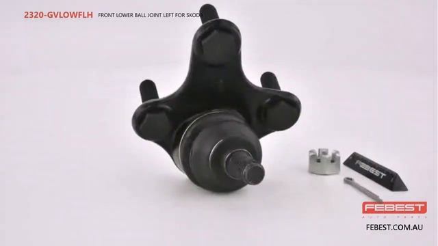 2320-GVLOWFLH FRONT LOWER BALL JOINT LEFT FOR SKODA