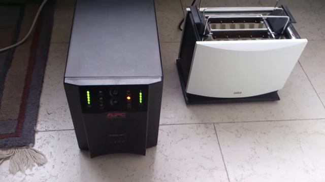 APC Smart-UPS1500 - Belastungstest 1kW nach Akkutausch