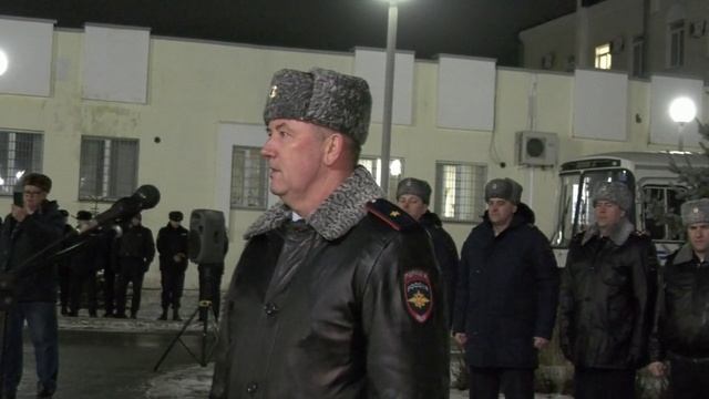 Сводный отряд рязанской полиции вернулся из командировки на Северный Кавказ
